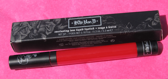 Amor: Kat Von D Liquid Lipstick Outlaw