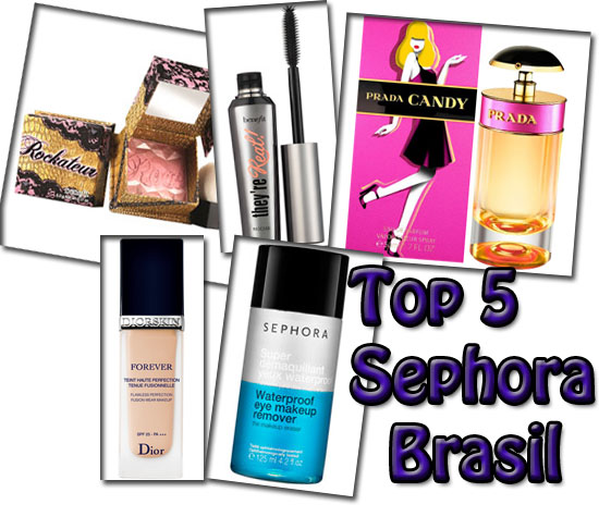 Top 5: Sephora Brasil