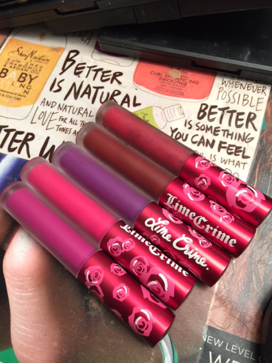 Para arrasar:Velvetines LimeCrime