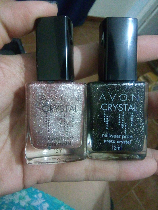 Tutorial:Unha Degradê Avon Crystal