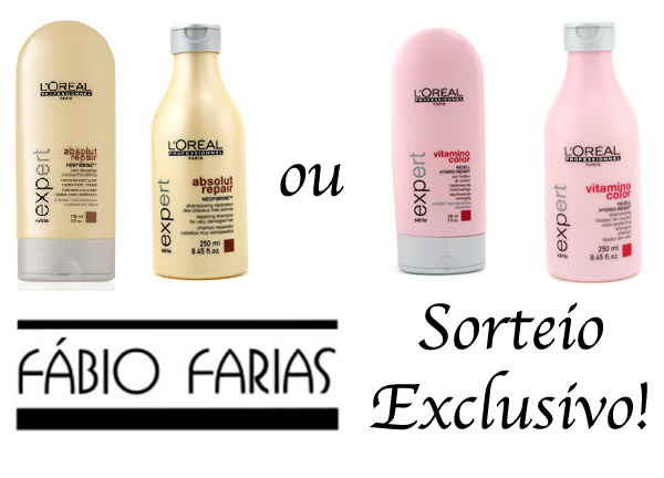 Promo Fabio Farias:Sorteio L’Oréal!!